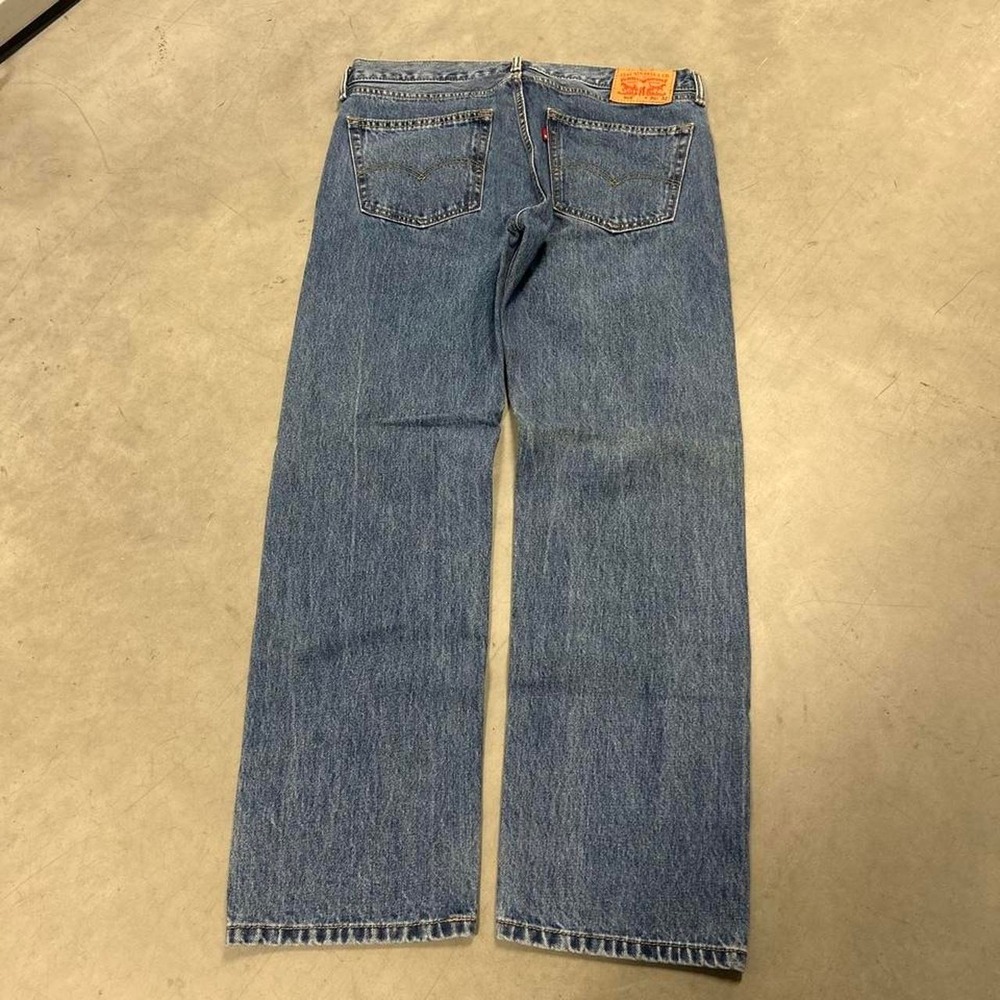 Y2K Levi's Loose Fit 505 Dark Wash Wide Leg Grunge Style Jeans